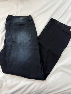 Kenneth Cole Men's Skinny Jeans in Faded Black